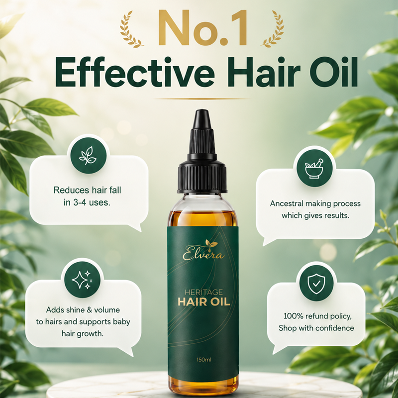 Elvera Heritage Hair Oil - 150ml